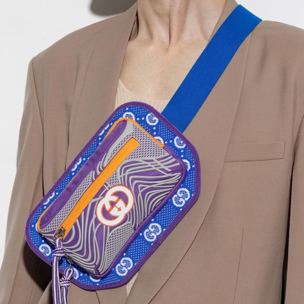 Colorful Crossbody Bag with Logo by Gucci Special Edition